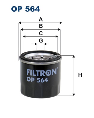 FILTRON Olajszűrő OP564_FIL