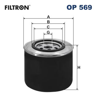 FILTRON Olajszűrő OP569_FIL