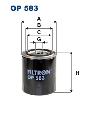 FILTRON Olajszűrő OP583_FIL