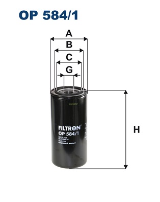 FILTRON Olajszűrő OP584/1_FIL