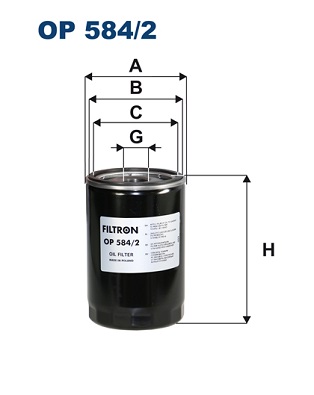 FILTRON Olajszűrő OP584/2_FIL