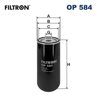 FILTRON Olajszűrő OP584_FIL