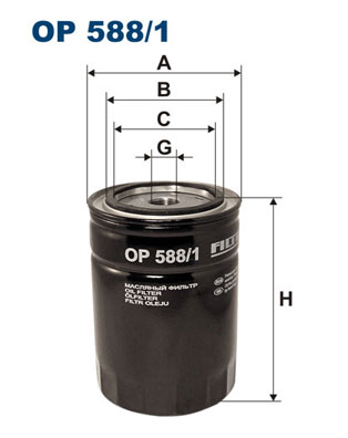 FILTRON OP588/1_FIL Olajszűrő