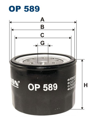 FILTRON Olajszűrő OP589_FIL