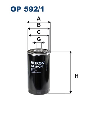 FILTRON Olajszűrő OP592/1_FIL