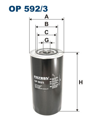 FILTRON Olajszűrő OP592/3_FIL