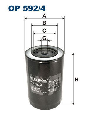 FILTRON Olajszűrő OP592/4_FIL