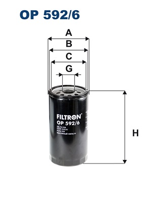 FILTRON Olajszűrő OP592/6_FIL