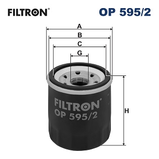 FILTRON Olajszűrő OP595/2_FIL