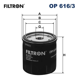 FILTRON Olajszűrő OP616/3_FIL