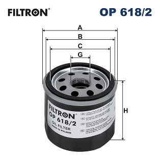 FILTRON Olajszűrő OP618/2_FIL