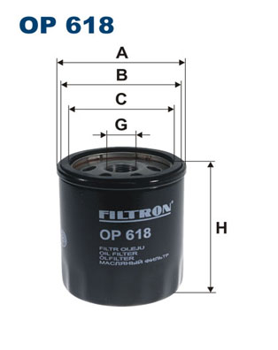 FILTRON OP618_FIL Olajszűrő