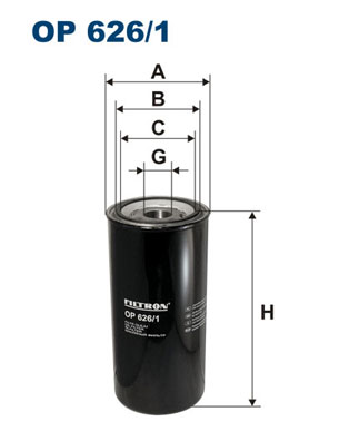 FILTRON Olajszűrő OP626/1_FIL