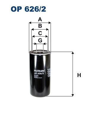 FILTRON Olajszűrő OP626/2_FIL