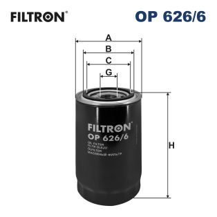 FILTRON Olajszűrő OP626/6_FIL