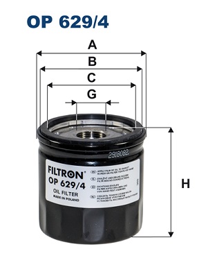 FILTRON Olajszűrő OP629/4_FIL