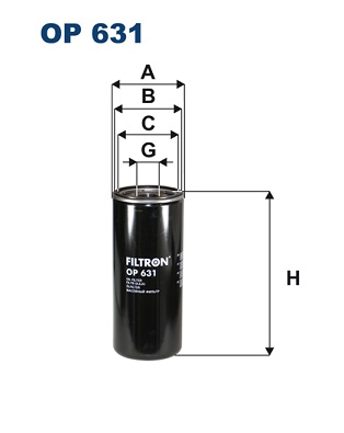 FILTRON Olajszűrő OP631_FIL