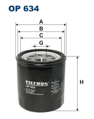 FILTRON OP634_FIL Olajszűrő