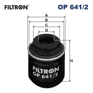 FILTRON Olajszűrő OP641/2_FIL