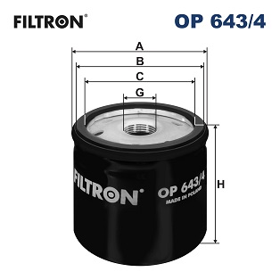 FILTRON Olajszűrő OP643/4_FIL