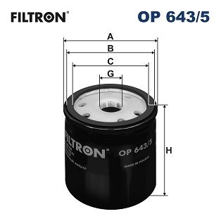 FILTRON Olajszűrő OP643/5_FIL