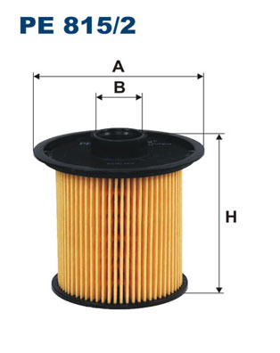 FILTRON Üzemanyagszűrö betét PE815/2_FIL