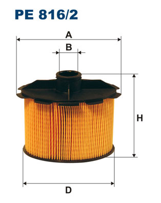 FILTRON Üzemanyagszűrö betét PE816/2_FIL