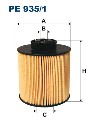 FILTRON Üzemanyagszűrö betét PE935/1_FIL