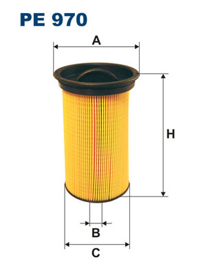 FILTRON Üzemanyagszűrö betét PE970_FIL