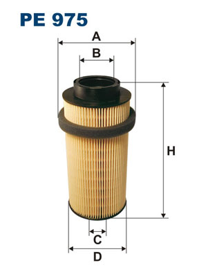 FILTRON Üzemanyagszűrö betét PE975_FIL