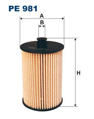 FILTRON Üzemanyagszűrö betét PE981_FIL