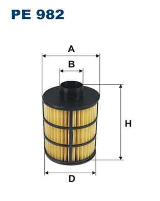 FILTRON Üzemanyagszűrö betét PE982_FIL