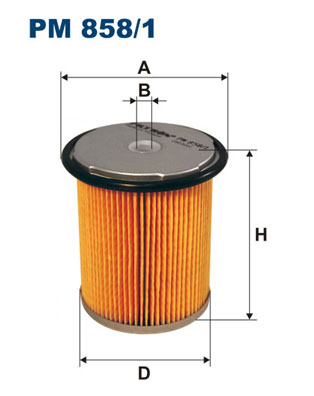 FILTRON Üzemanyagszűrö betét PM858/1_FIL