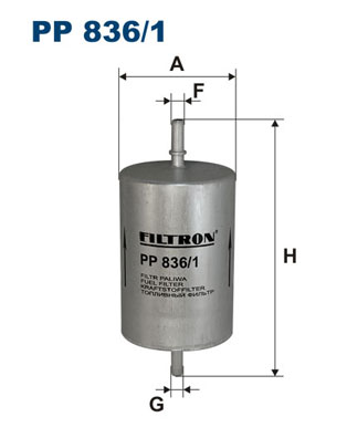 FILTRON Üzemanyagszűrő PP836/1_FIL