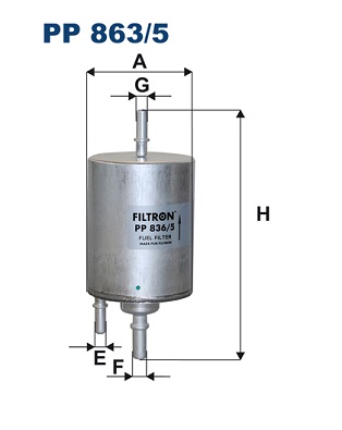 FILTRON Üzemanyagszűrő PP836/5_FIL