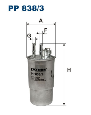 FILTRON PP838/3_FIL Üzemanyagszűrő