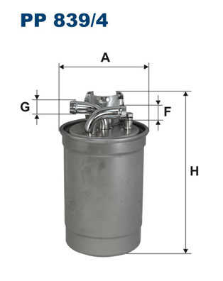 FILTRON Üzemanyagszűrő PP839/4_FIL