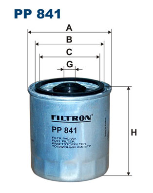 FILTRON Üzemanyagszűrő PP841_FIL