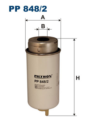 FILTRON Üzemanyagszűrő PP848/2_FIL