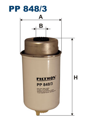 FILTRON Üzemanyagszűrő PP848/3_FIL