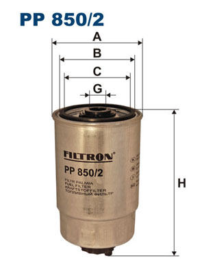 FILTRON Üzemanyagszűrő PP850/2_FIL