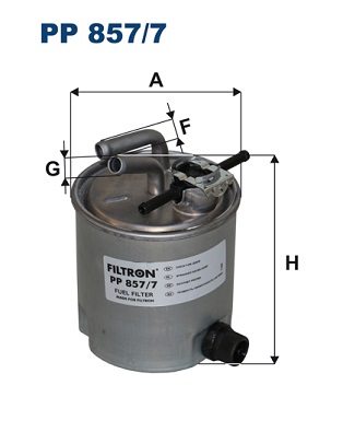 FILTRON Üzemanyagszűrő PP857/7_FIL