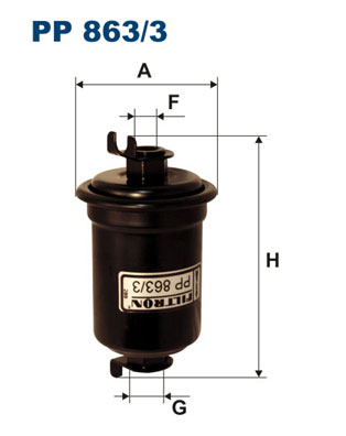 FILTRON Üzemanyagszűrő PP863/3_FIL