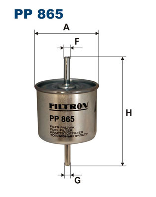 FILTRON Üzemanyagszűrő PP865_FIL