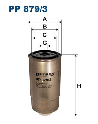 FILTRON Üzemanyagszűrő PP879/3_FIL