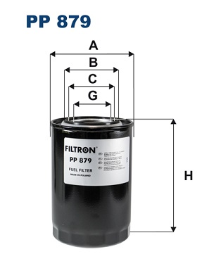 FILTRON Üzemanyagszűrő PP879_FIL