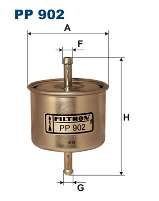 FILTRON Üzemanyagszűrő PP902_FIL