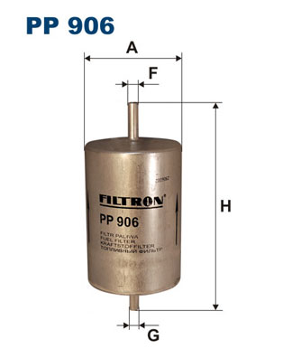 FILTRON Üzemanyagszűrő PP906_FIL