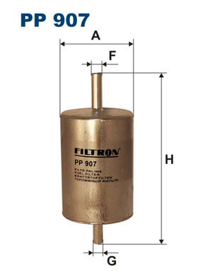 FILTRON Üzemanyagszűrő PP907_FIL