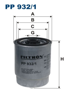 FILTRON PP932/1 Üzemanyagszűrő